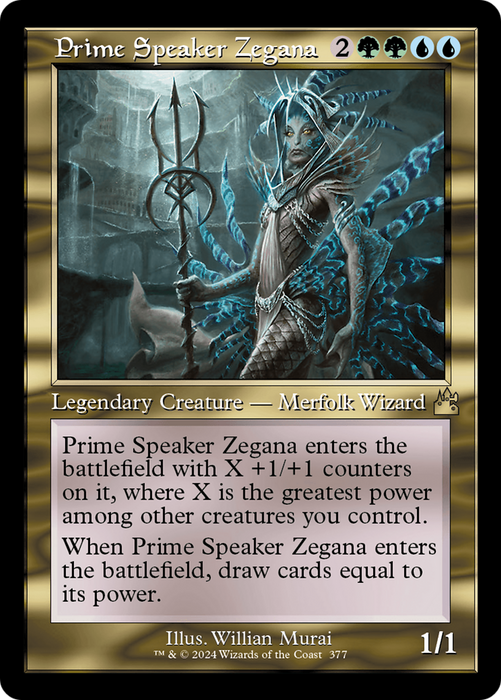 Prime Speaker Zegana (RVR-377) - rare - Foil