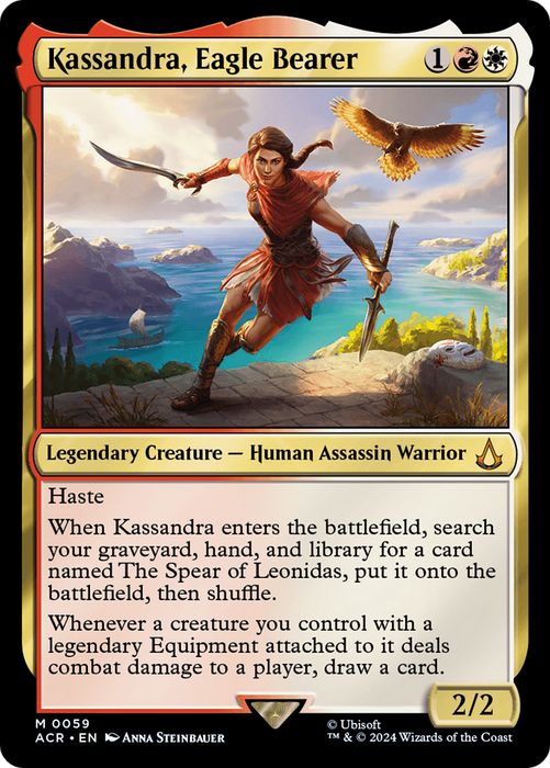 Kassandra, Eagle Bearer (ACR-059) - mythic - Foil