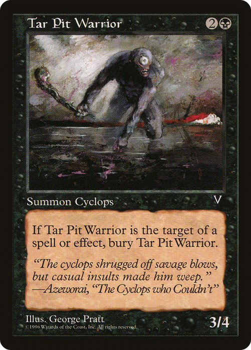 Tar Pit Warrior (VIS-070) - common