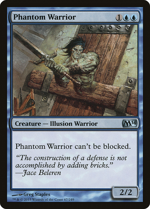 Phantom Warrior (M14-067) - uncommon