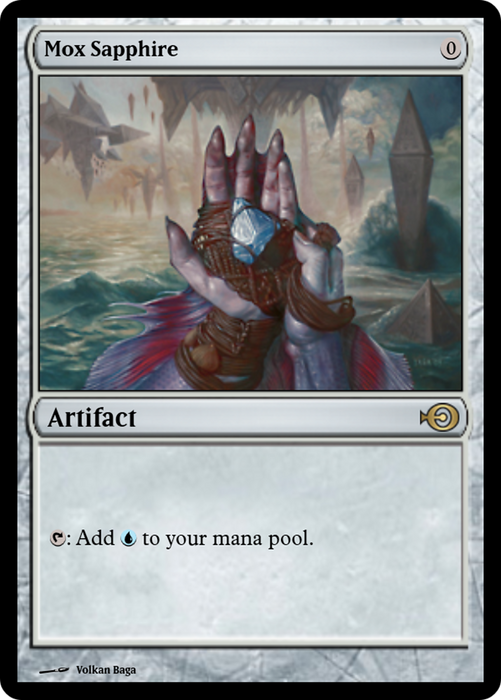 Mox Sapphire (PRM-46902) - rare - Foil