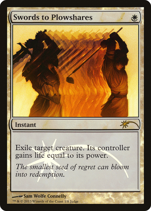 Swords to Plowshares (JDG-001) - rare - Foil