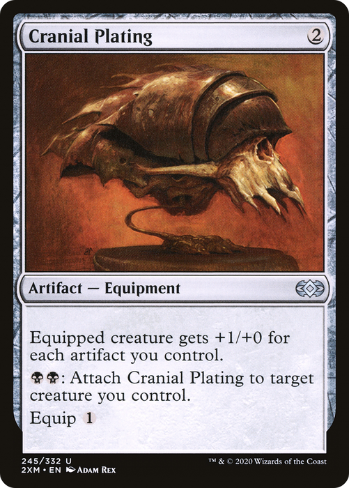 Cranial Plating (2XM-245) - uncommon - Foil