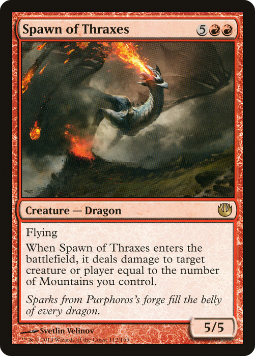 Spawn of Thraxes (JOU-112) - rare
