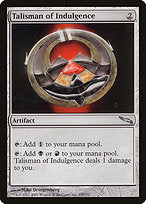 Talisman of Indulgence (MRD-255) - uncommon - Foil