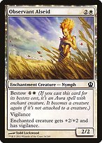 Observant Alseid (THS-024) - common: (enchantment)