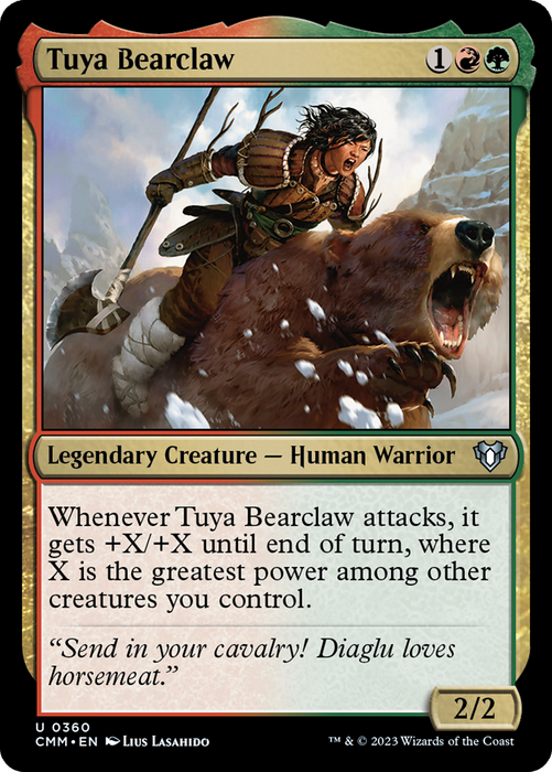 Tuya Bearclaw (CMM-360) - uncommon - Foil