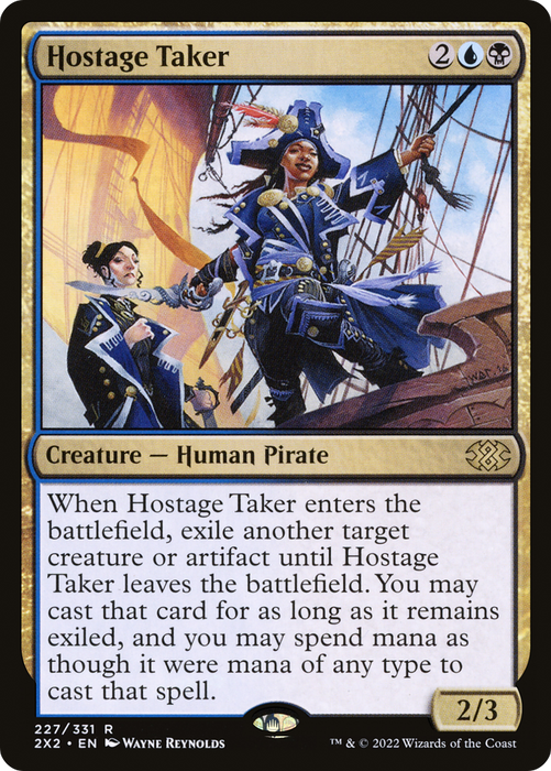 Hostage Taker (2X2-227) - rare - Foil