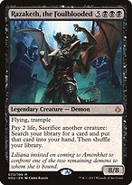 Razaketh, the Foulblooded (HOU-073) - mythic