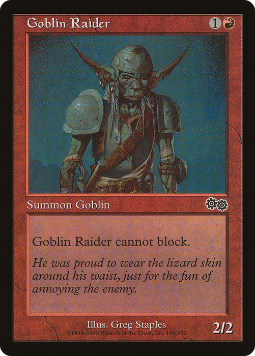 Goblin Raider (USG-194) - common
