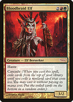 Bloodbraid Elf (FNM-004) - rare - Foil