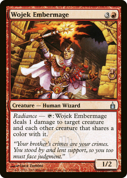 Wojek Embermage (RAV-152) - uncommon - Foil