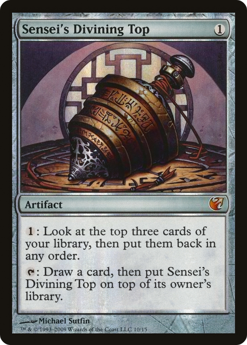 Sensei's Divining Top (V09-010) - mythic - Foil