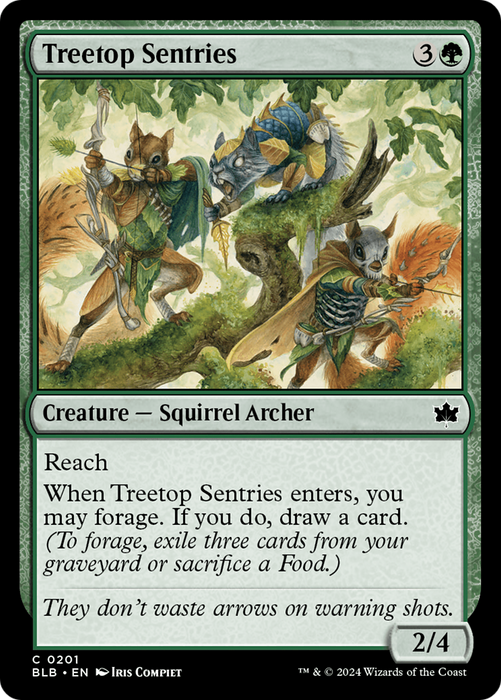 Treetop Sentries (BLB-201) - common