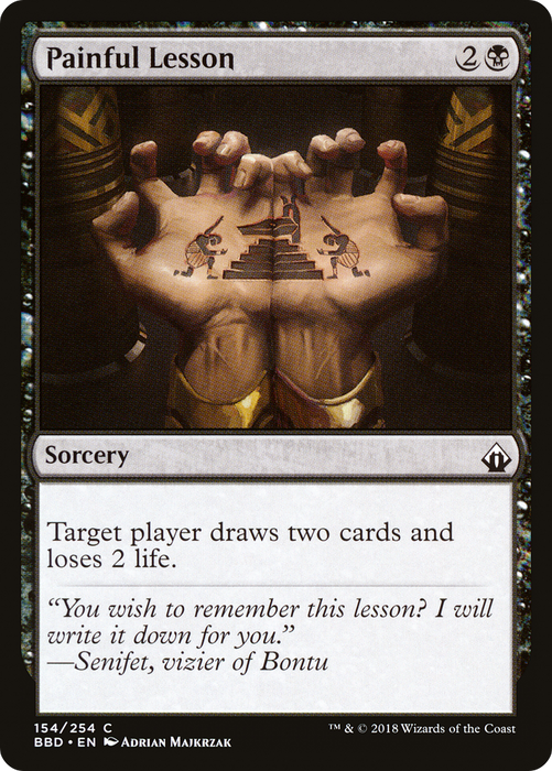 Painful Lesson (BBD-154) - common - Foil