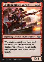 Captain Ripley Vance (J21-427) - uncommon