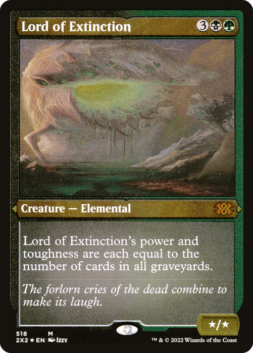 Lord of Extinction (2X2-518) - mythic - Etched Foil