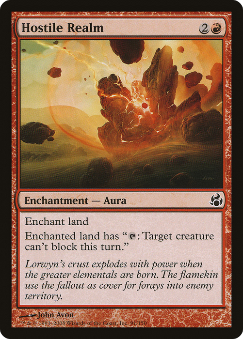Hostile Realm (MOR-091) - common
