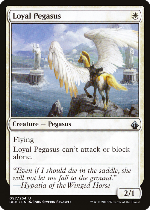 Loyal Pegasus (BBD-097) - uncommon - Foil