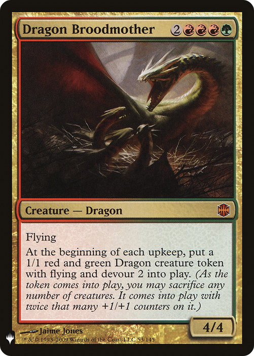 Dragon Broodmother (LIST-ARB-53) - mythic