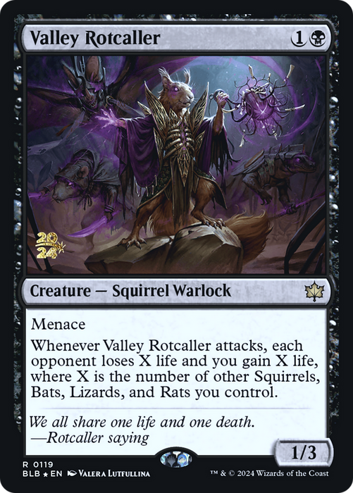 Valley Rotcaller (PRE-119S) - rare - Foil