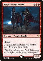 Bloodsworn Steward (C17-022) - rare