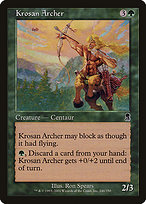 Krosan Archer (ODY-246) - common - Foil