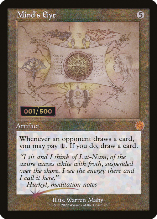 Mind's Eye (BRR-96Z) - mythic - Foil