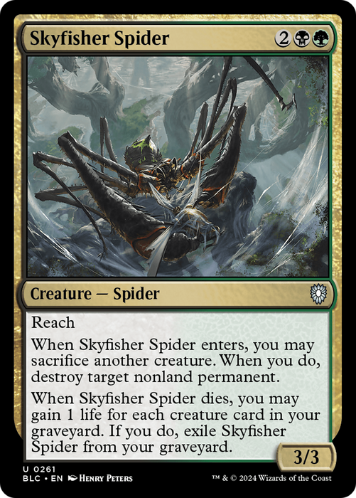 Skyfisher Spider (BLC-261) - uncommon