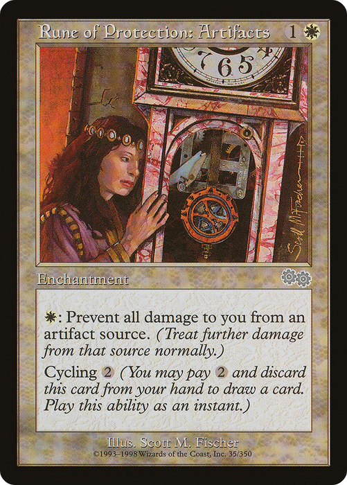 Rune of Protection: Artifacts (USG-035) - uncommon