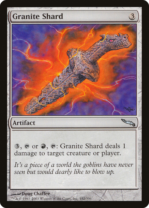 Granite Shard (MRD-182) - uncommon