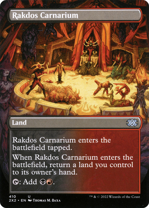 Rakdos Carnarium (2X2-410) - uncommon (Borderless)
