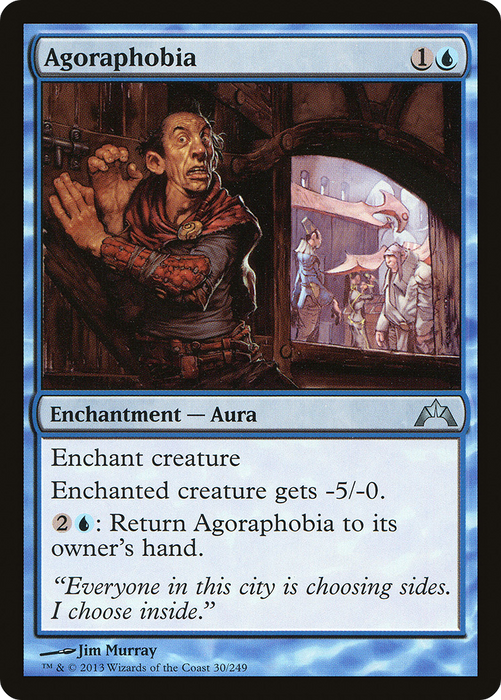 Agoraphobia (GTC-030) - uncommon - Foil