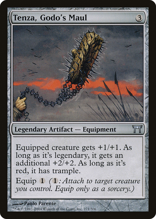 Tenza, Godo's Maul (CHK-271) - uncommon - Foil