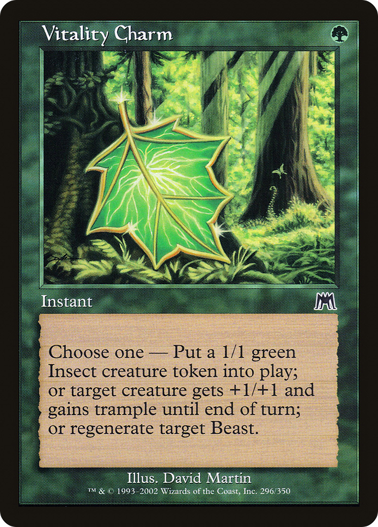 Vitality Charm (ONS-296) - common - Foil