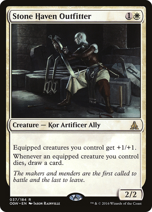 Stone Haven Outfitter (OGW-037) - rare - Foil