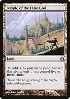 Temple of the False God (CMD-290) - uncommon