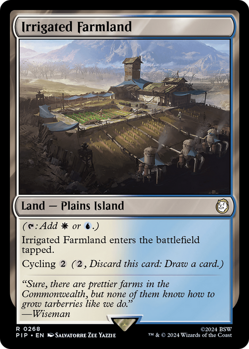 Irrigated Farmland (PIP-268) - rare - Foil