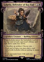Lobelia, Defender of Bag End (LTC-429) - rare: (Showcase)