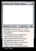 Luxior and Shadowspear (UNK-RA03B) - rare