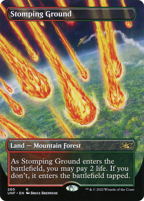Stomping Ground (UNF-280) - rare (Borderless)