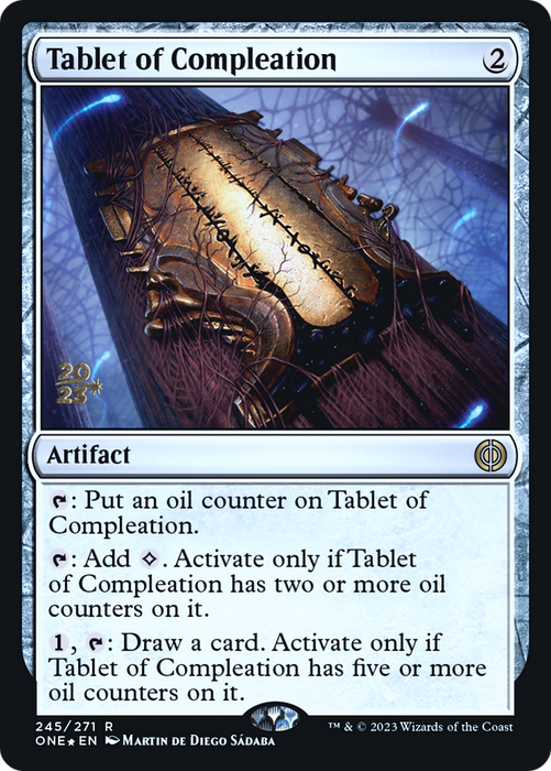 Tablet of Compleation (PRE-245S) - rare - Foil