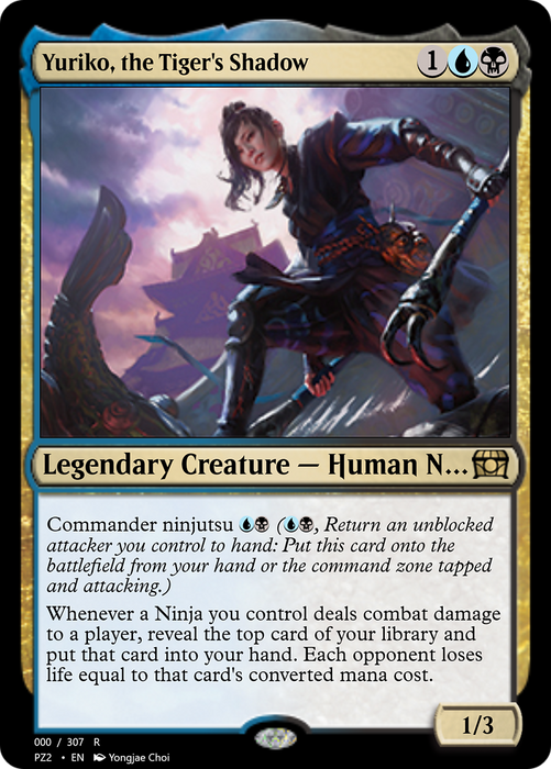 Yuriko, the Tiger's Shadow (PZ2-70651) - rare - Foil