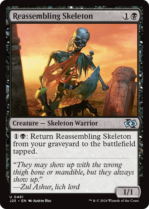 Reassembling Skeleton (J25-481) - uncommon