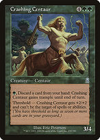 Crashing Centaur (ODY-235) - uncommon - Foil