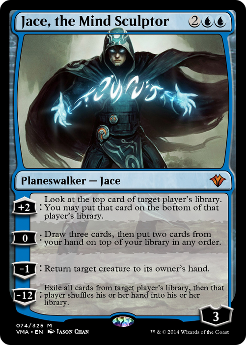 Jace, the Mind Sculptor (VMA-074) - mythic