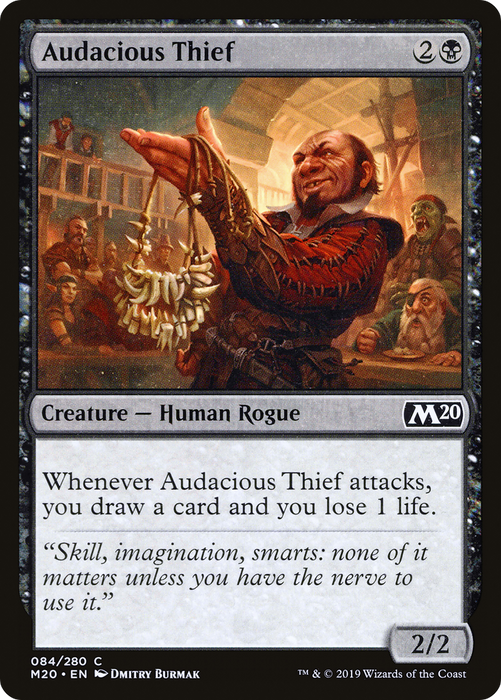 Audacious Thief (M20-084) - common