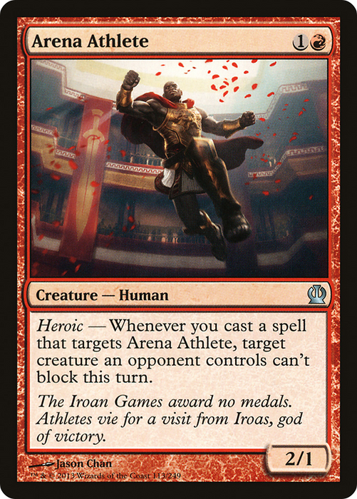 Arena Athlete (THS-113) - uncommon - Foil