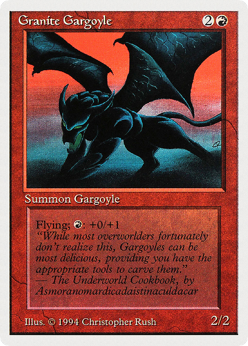 Granite Gargoyle (SUM-156) - rare