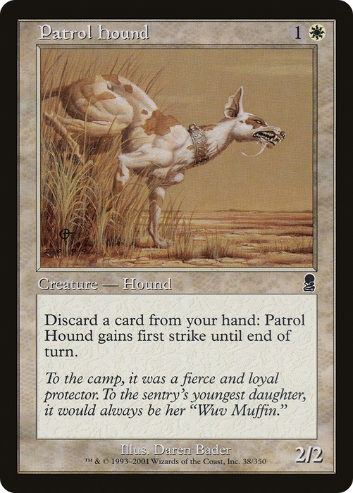 Patrol Hound (ODY-038) - common - Foil